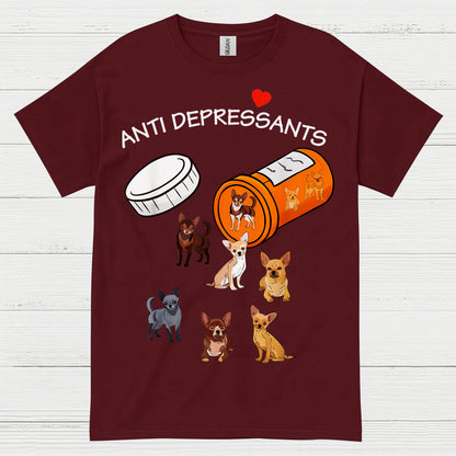 Funny Dog Anti Stress Graphic T Shirt
