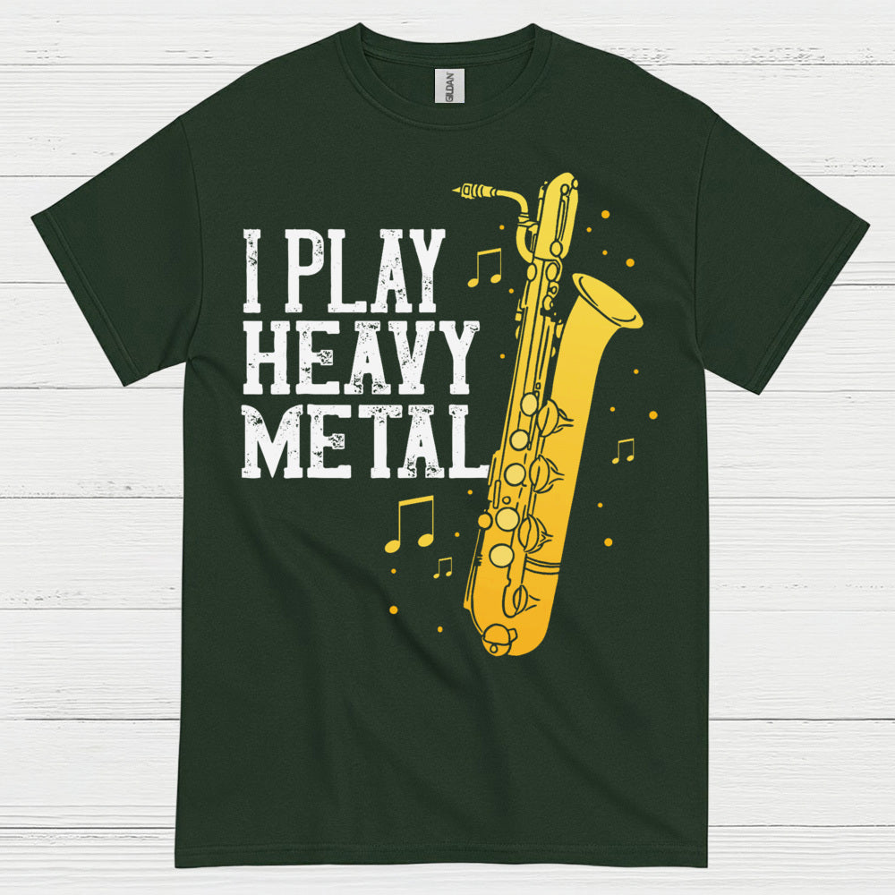 I Play Heavy Metal Saxophone T Shirt