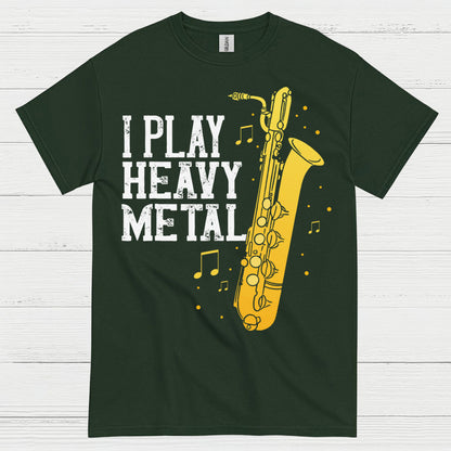 I Play Heavy Metal Saxophone T Shirt