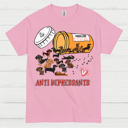 Anti Depressants Dog T Shirt