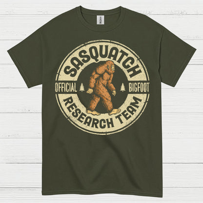Sasquatch Research Team Bigfoot T Shirt