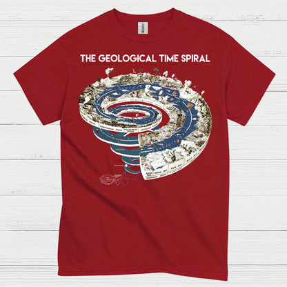 Geological Time Spiral T Shirt