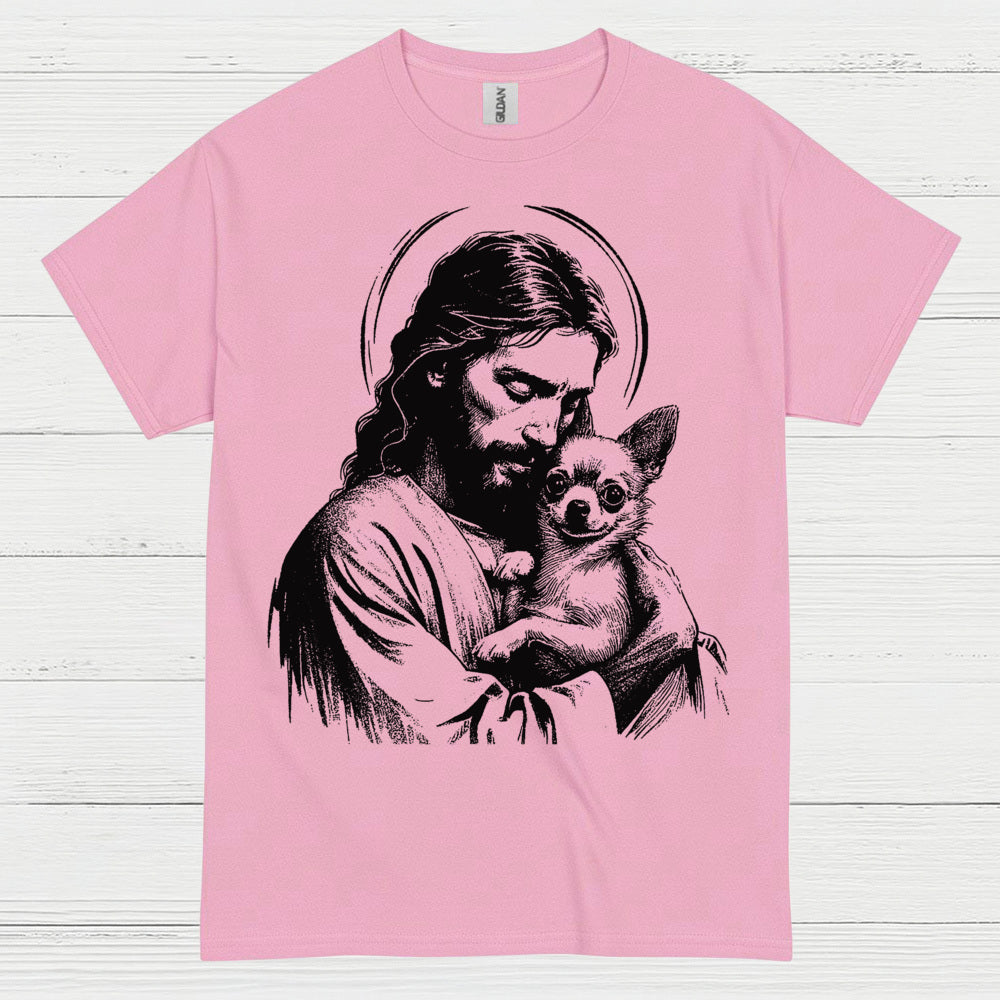 Jesus Loves Dogs Christian Faith T Shirt