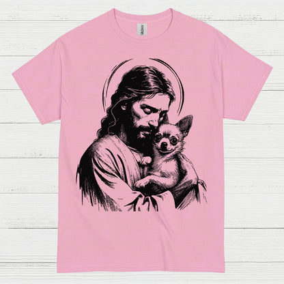 Jesus Loves Dogs Christian Faith T Shirt