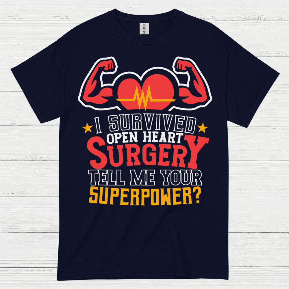 Open Heart Surgery Superpower T Shirt