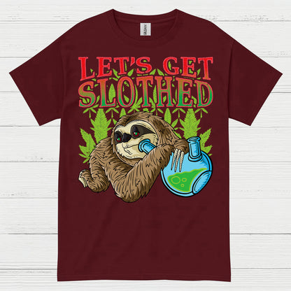 Lets Get Slothed Funny Sloth T Shirt