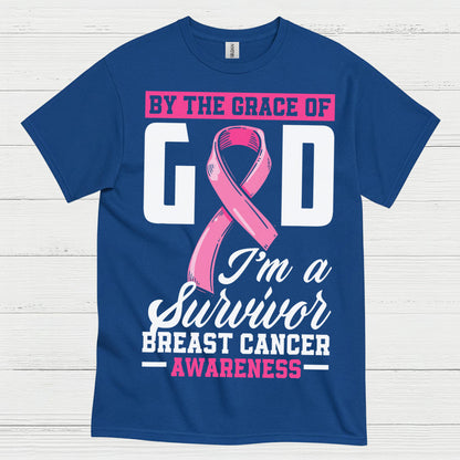 Breast Cancer Survivor Faith Ribbon T Shirt