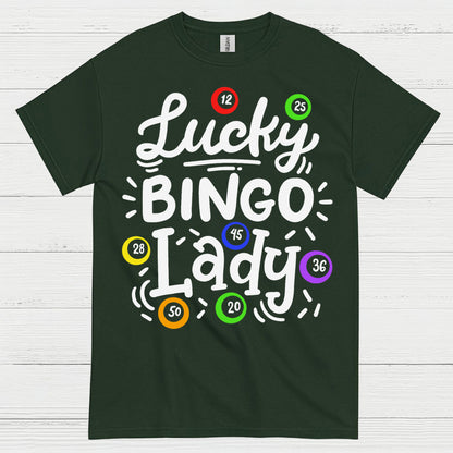 Lucky Bingo Lady T Shirt