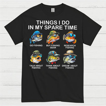 Things I Do Fishing T Shirt