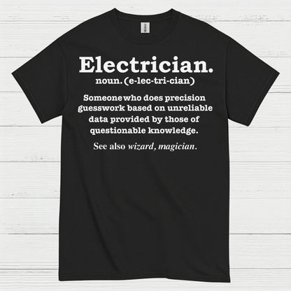 Electrician Definition Funny T Shirt
