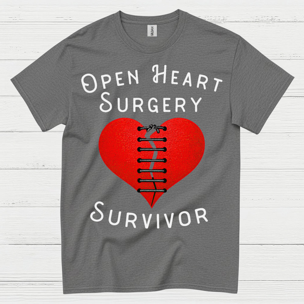 Open Heart Surgery Survivor T Shirt