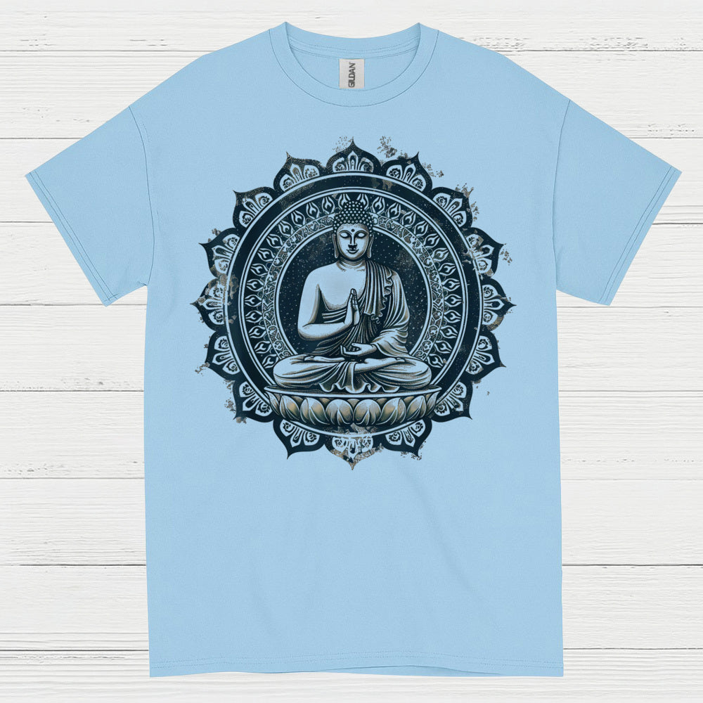 Sacred Buddha Mandala Meditation T Shirt