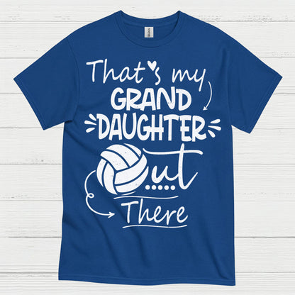Proud Grandparent Volleyball T Shirt