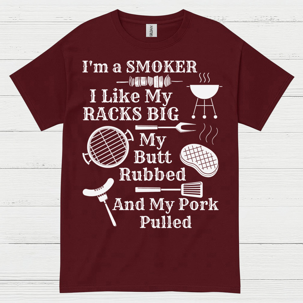 Smoker Racks Big Pork Pulled T Shirt
