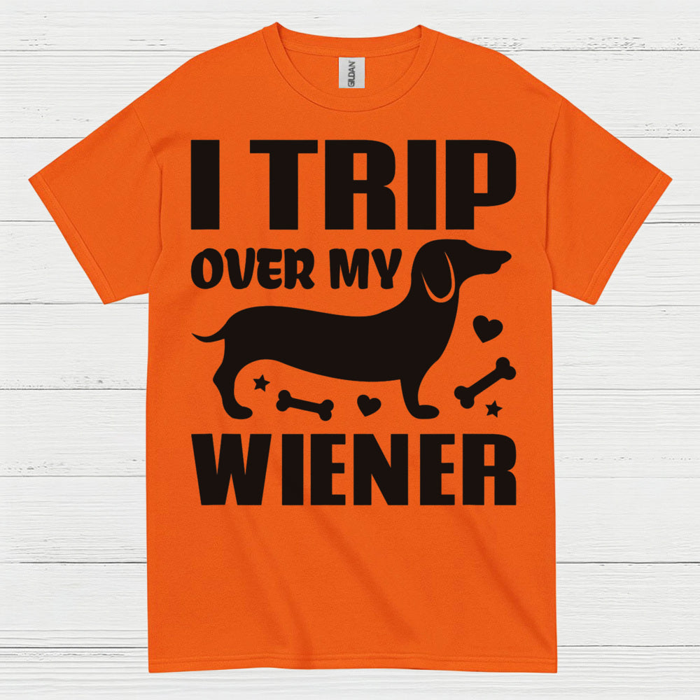 Life Is Better With A Dachshund Colorful Silhouette T Shirt