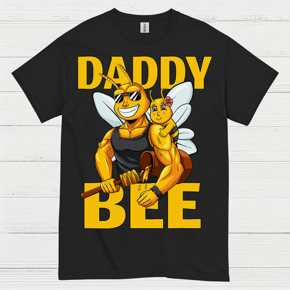 Daddy Bee Funny Fatherhood T Shirt