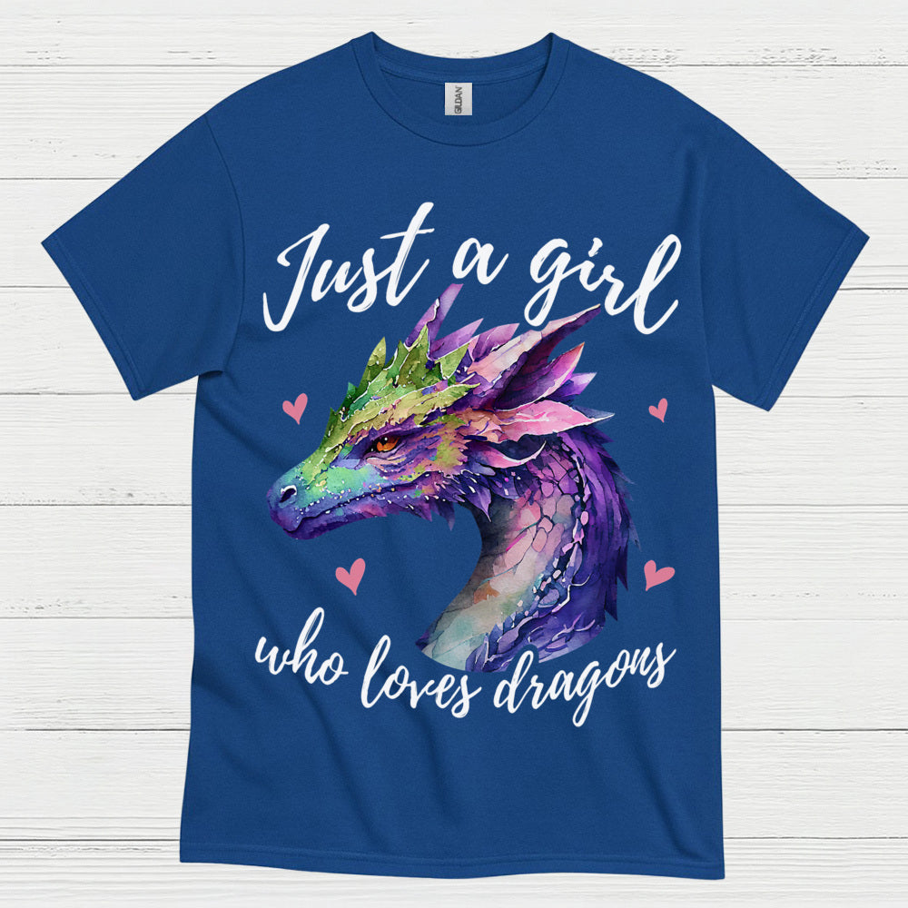 Dragon Lover Girl T Shirt