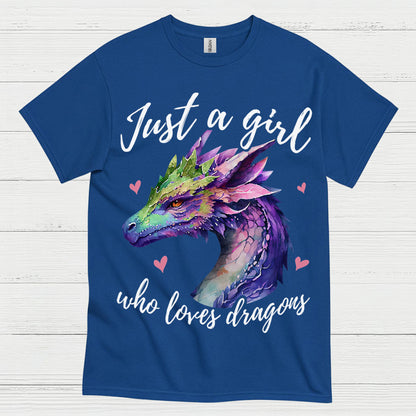 Dragon Lover Girl T Shirt