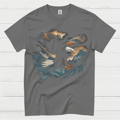 American Bald Eagle Freedom Pride Wilderness T Shirt