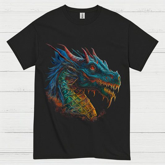 Fire Breath Dragon T Shirt