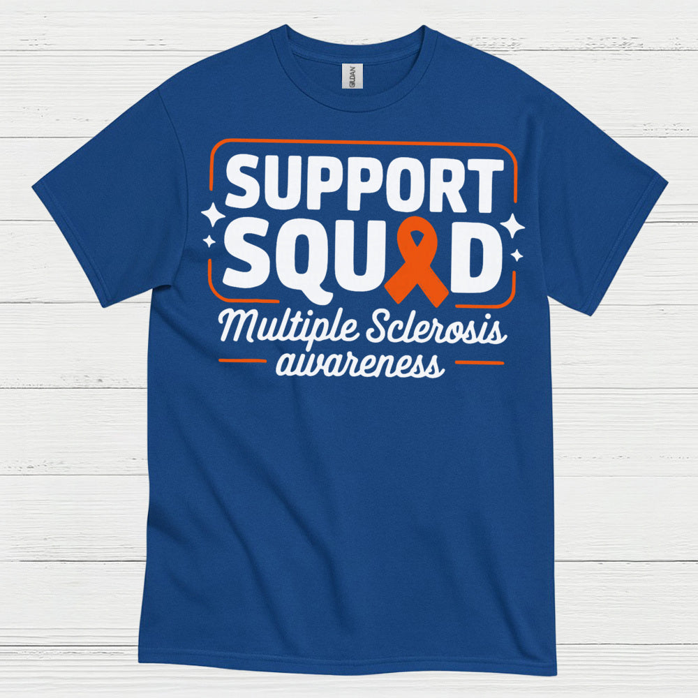 Support Squad Multiple Sclerosis T Shirt