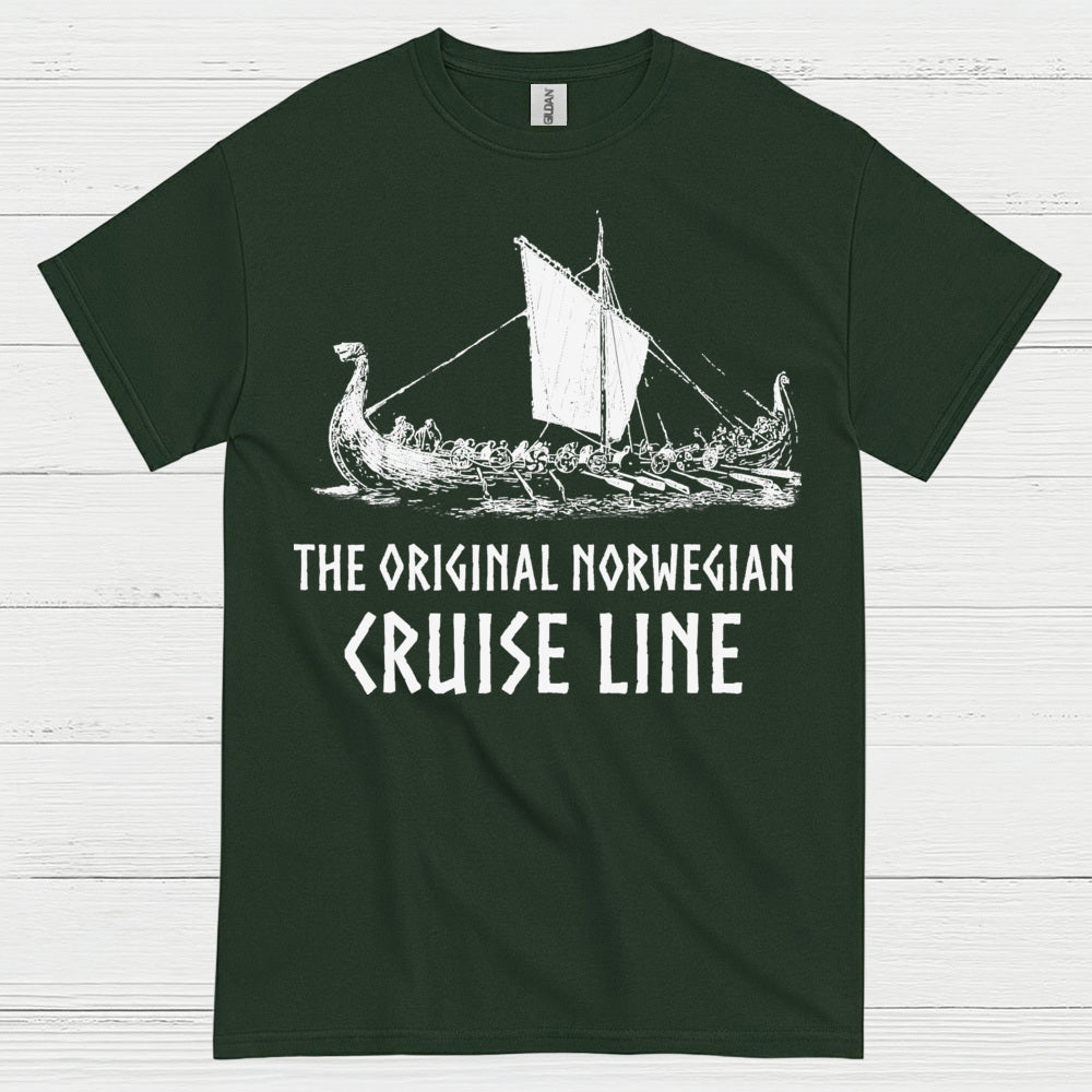 Original Norwegian Viking Cruise Line T Shirt