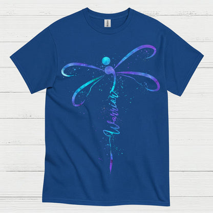 Semicolon Dragonfly Warrior T Shirt