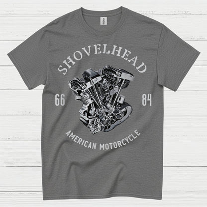 Shovelhead American Motorcycle Engine T Shirt