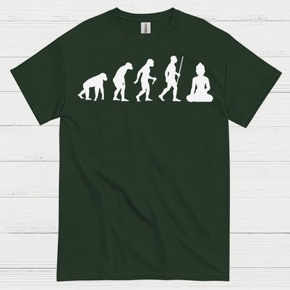 Evolution To Meditation Zen T Shirt