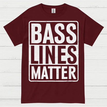 Bass Lines Matter Bass T Shirt