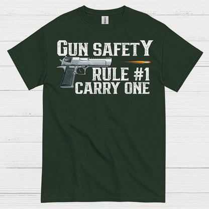 Gun Safety Rule Carry One Tactical T Shirt