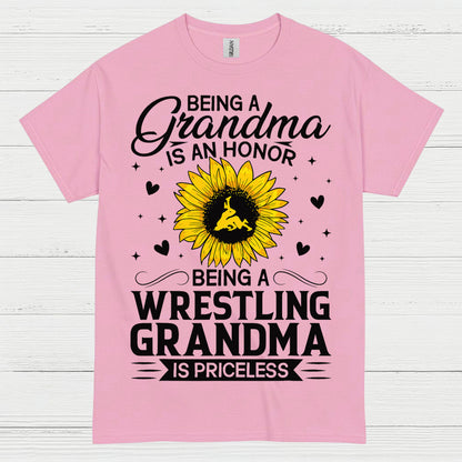 Being a Wrestling Grandma Is Priceless T Shirt