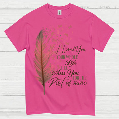 Forever In My Heart Memorial Feather T-Shirt