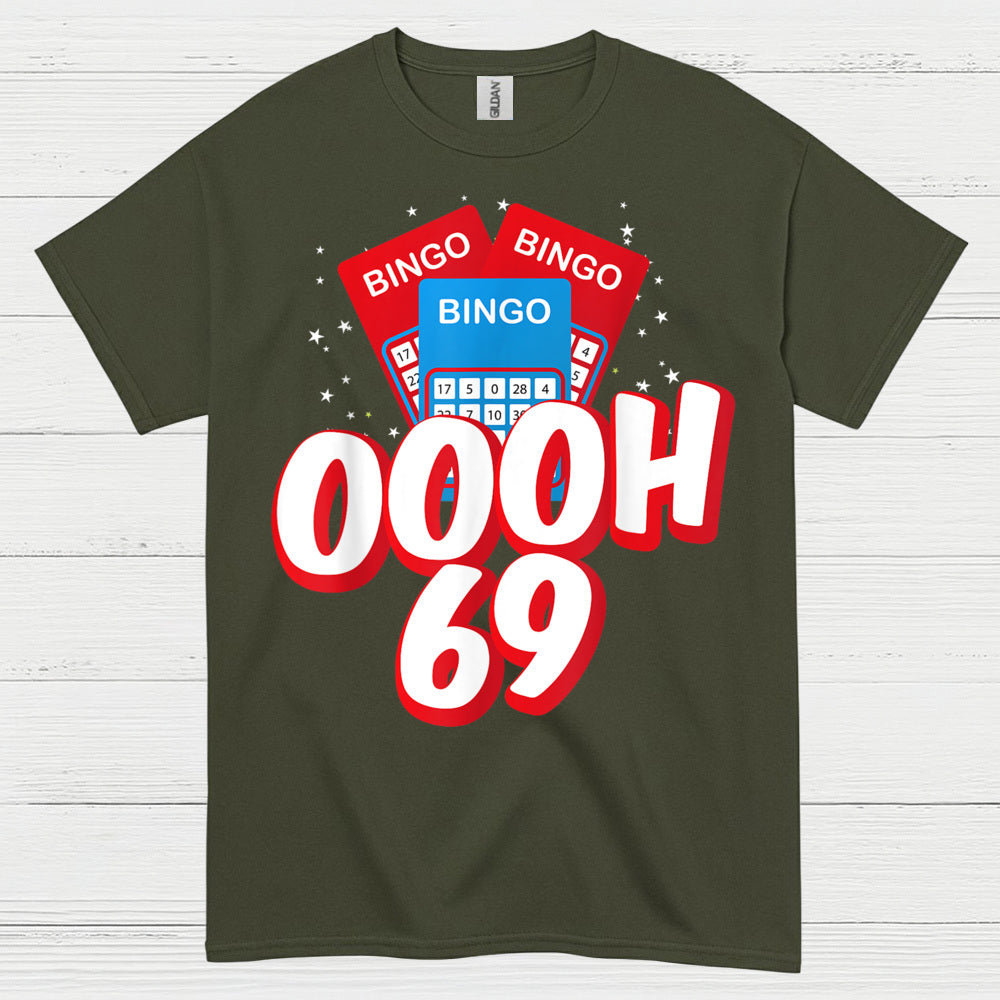 Oooh 69 Bingo Graphic T Shirt