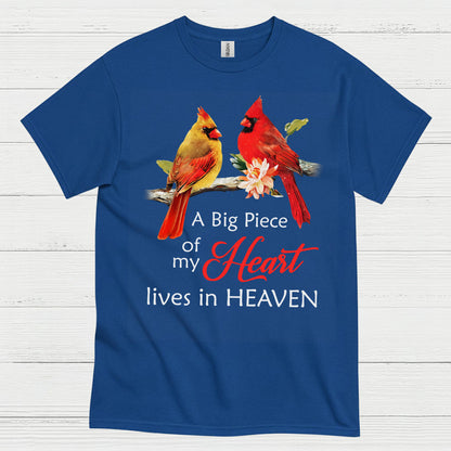 A Big Piece Of My Heart Lives In Heaven T Shirt