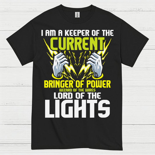 Keeper Of The Current Electrician T Shirt