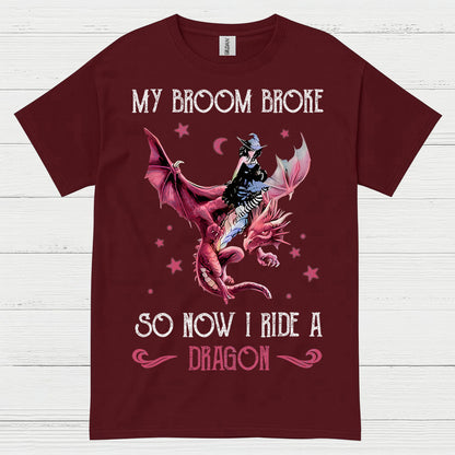 Witch Ride Dragon T Shirt