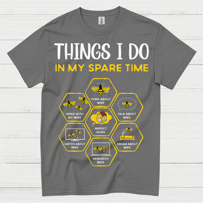 Things I Do Bee Lover Humor T Shirt