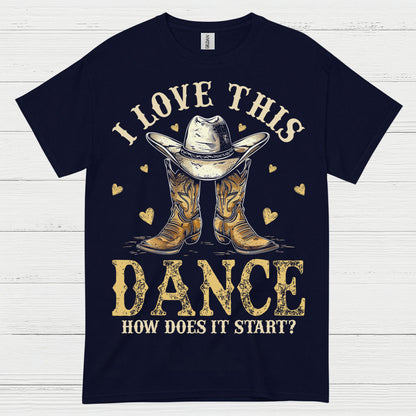 Love This Dance Country Style T Shirt