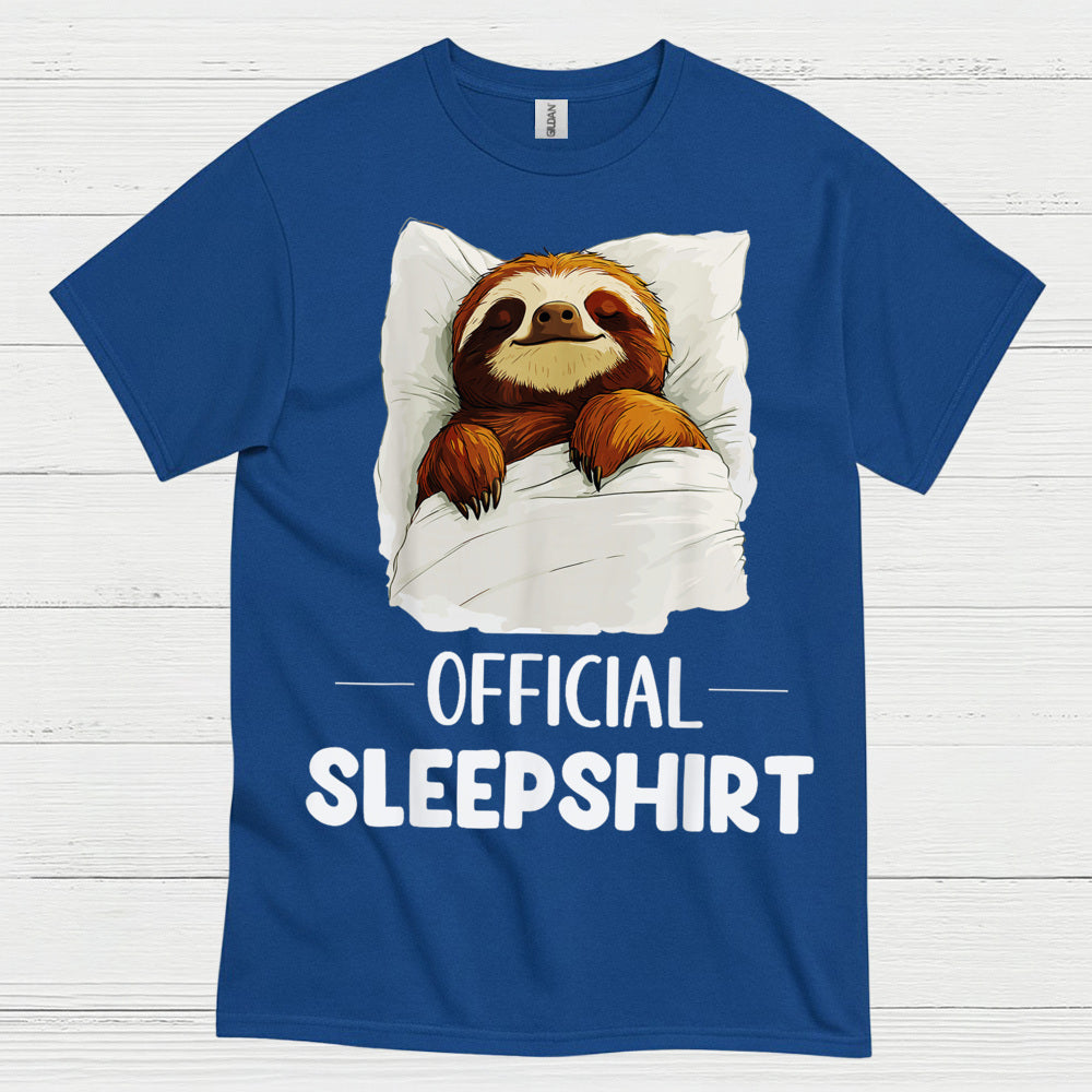 Official Sleepshirt Sloth T Shirt