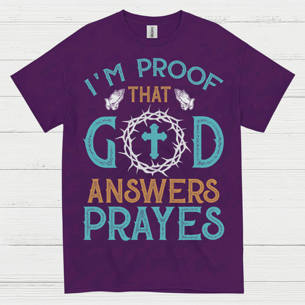 God Answers Prayers Christian T Shirt