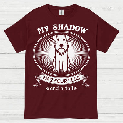 My Shadow Has Four Legs Dog Lover T Shirt