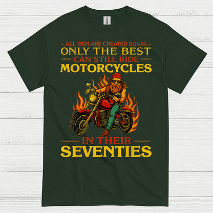 Only The Best Ride Motorcycles Seventies T Shirt