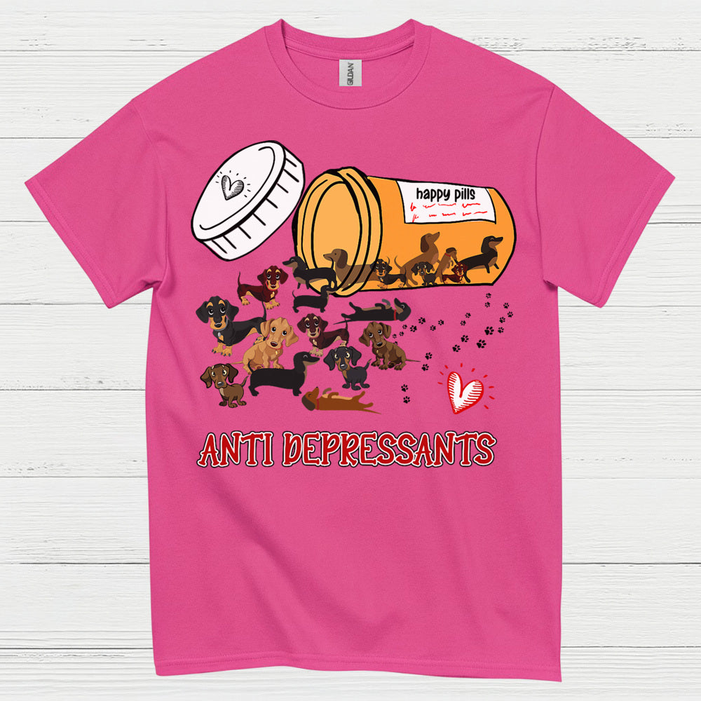 Anti Depressants Dog T Shirt