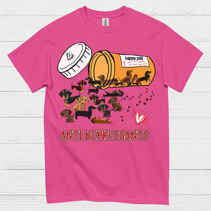 Anti Depressants Dog T Shirt