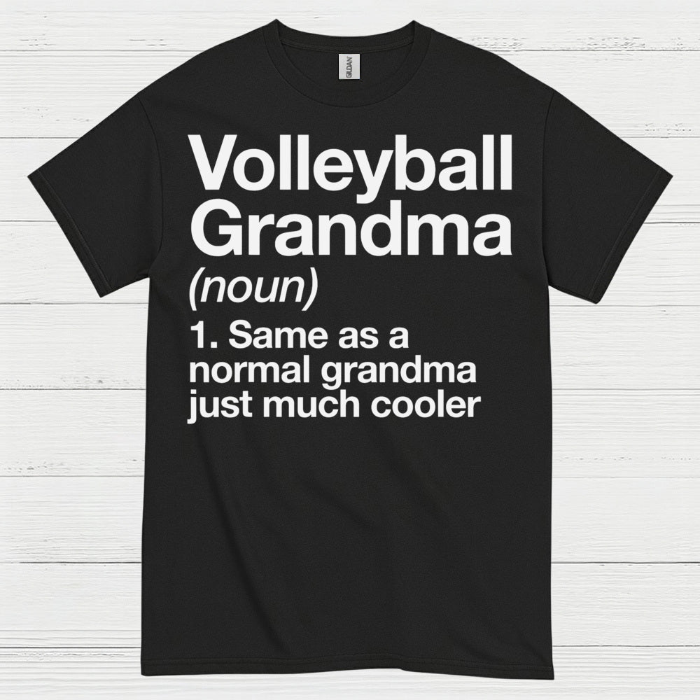 Volleyball Grandma Definition T Shirt