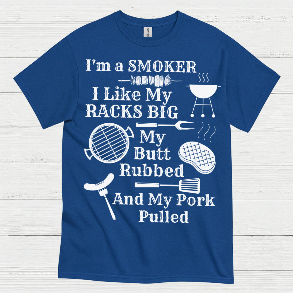 Smoker Racks Big Pork Pulled T Shirt