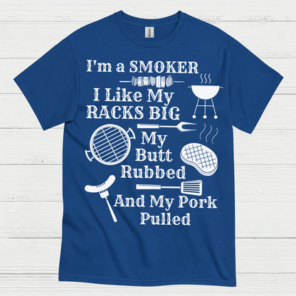 Smoker Racks Big Pork Pulled T Shirt