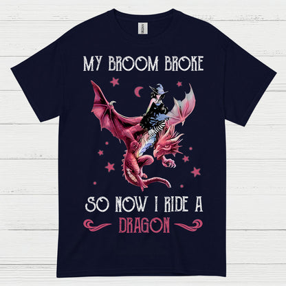 Witch Ride Dragon T Shirt