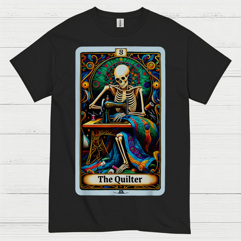 The Quilter Tarot Art T Shirt